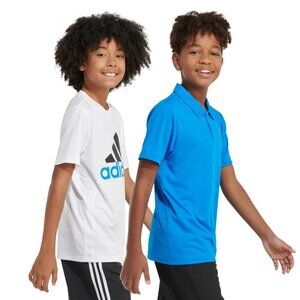 adidas Youth Performance Polo and Tee Set